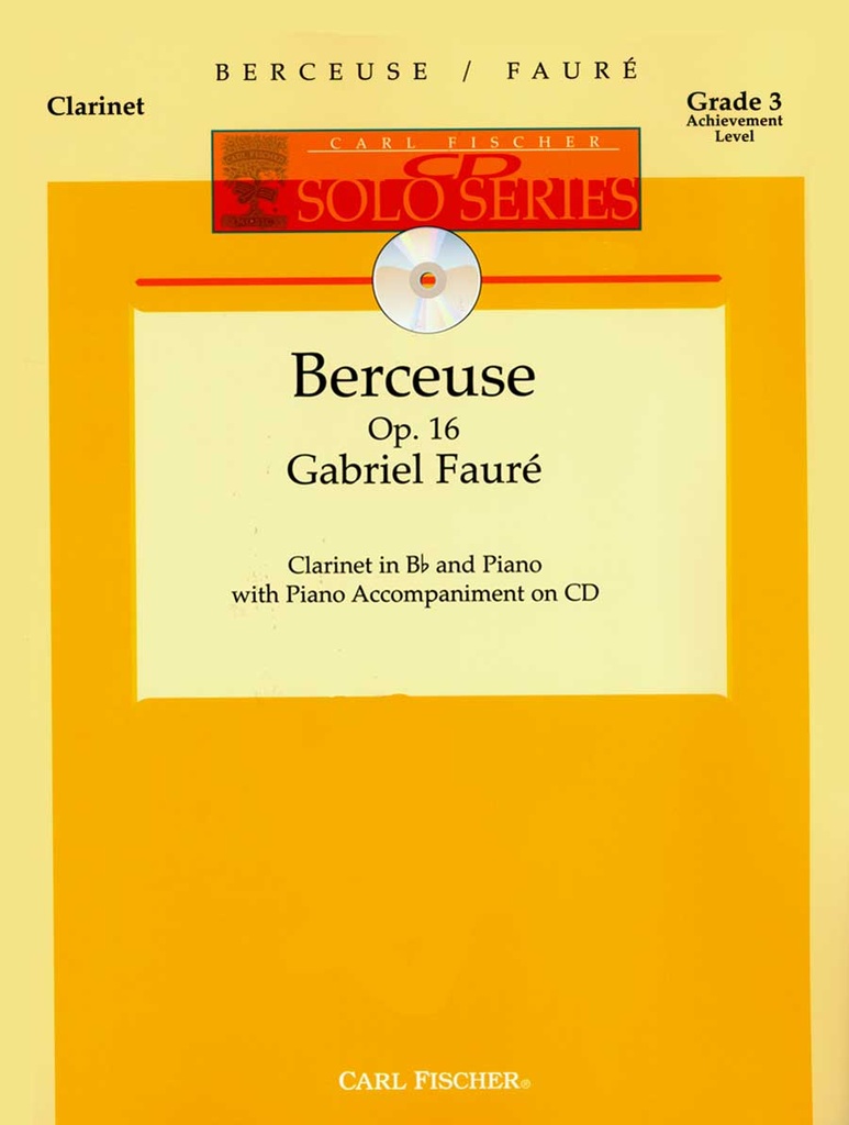 Berceuse, Op.16