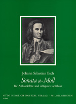 Sonata a-moll fur Altblockflote & Cemb. - BWV 1020