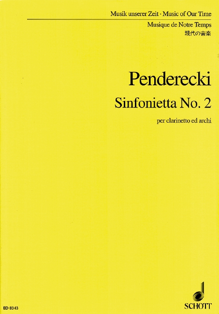 Sinfonietta No. 2 (Study score)