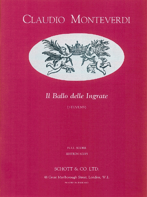 Il ballo delle ingrate (Partitur)