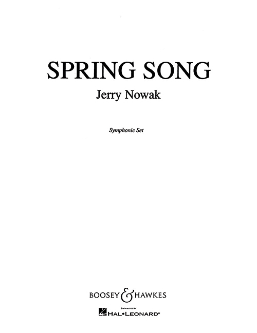 Spring song (Score & parts)