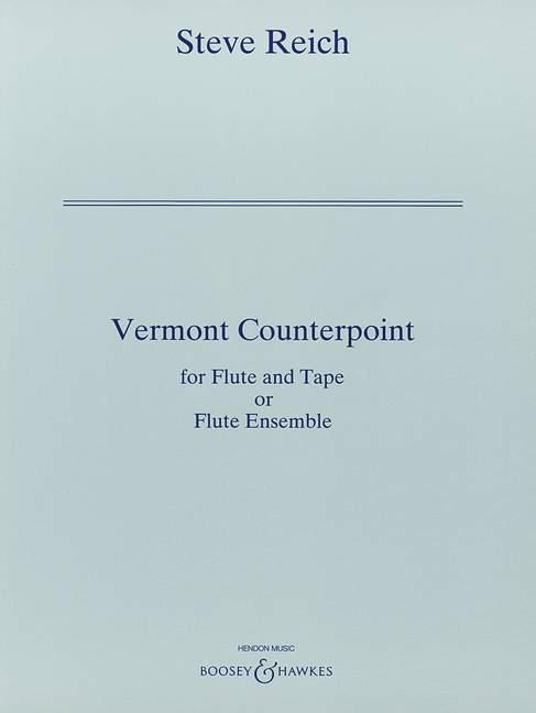 Vermont counterpoint (Full score/fl)