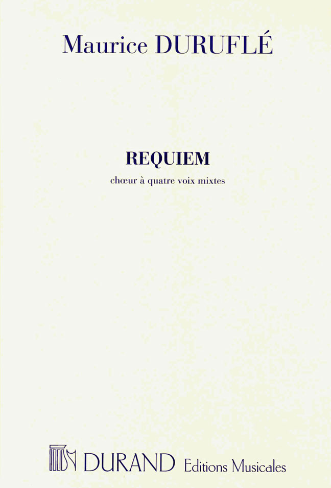 Requiem, Op.9 (Choeurs seuls)