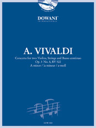 Concerto for 2 Violins in a Minor, Op.3 nr.8, RV.522