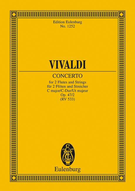 Concerto in C, Op.47 nr.2 (Study score)