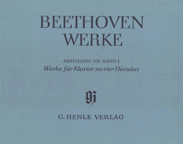 Werke fur Klavier zu 4 Handen (VII,1)