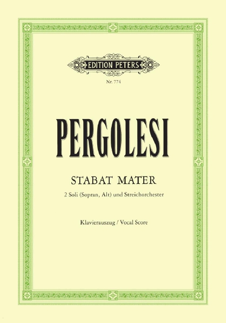 Stabat Mater (Piano reduction)