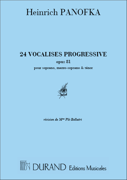 24 Vocalises, Op.81 (Soprano, mezzo-soprano, tenor)