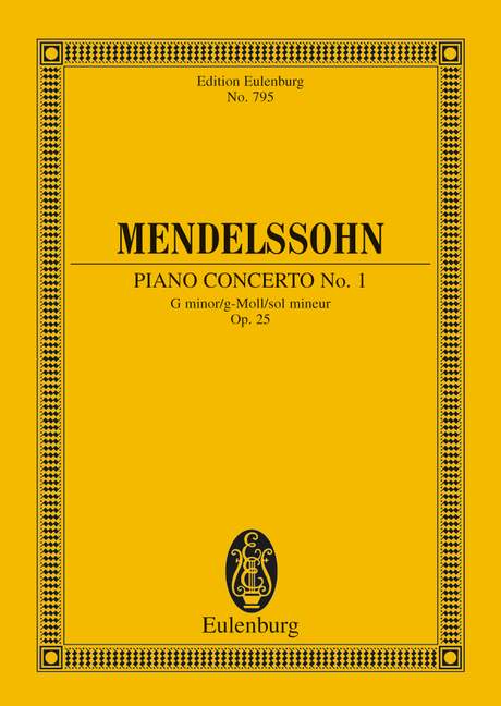 Piano concerto nr.1, Op.25 (Study score)