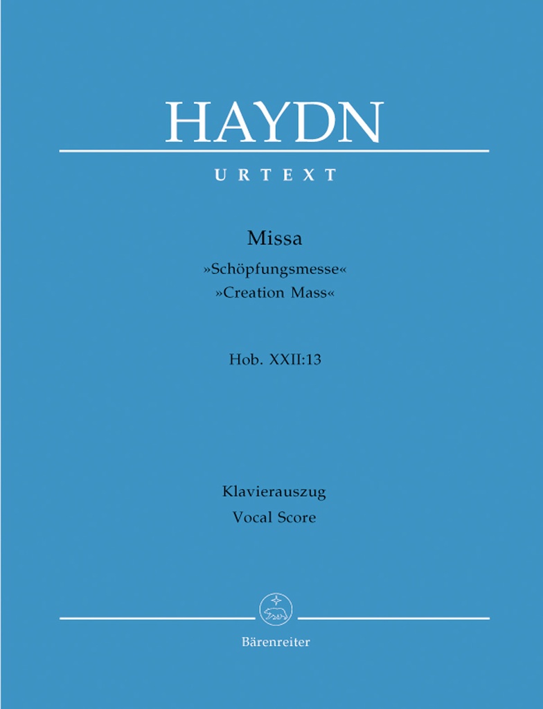 Missa B-flat major Hob.XXII:13 'Creation Mass'(Piano reduction)