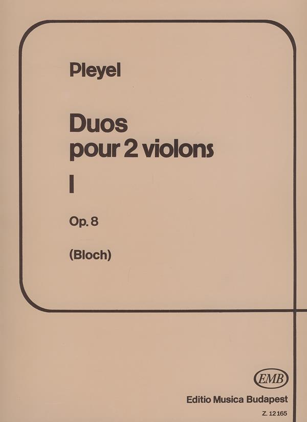 Duos, Op.8 - vol.1