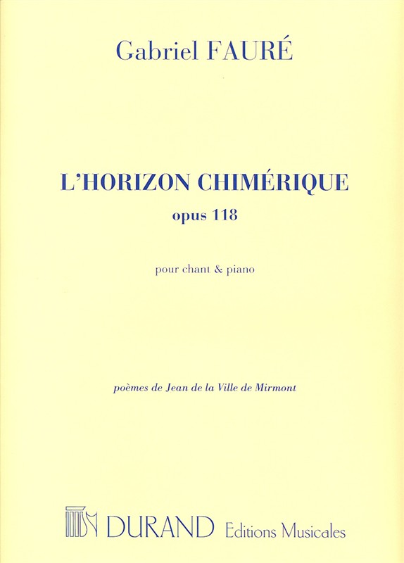 L'horizon chimerique