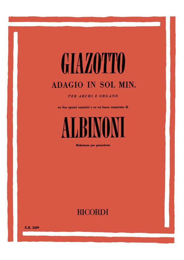 Adagio in sol minore