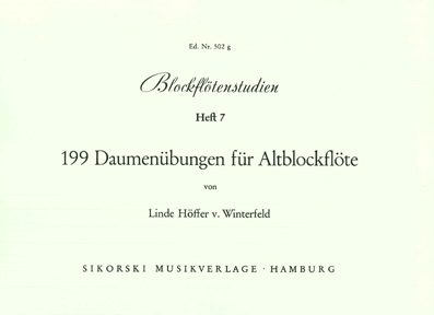 Blockflötenstudien - Vol.7