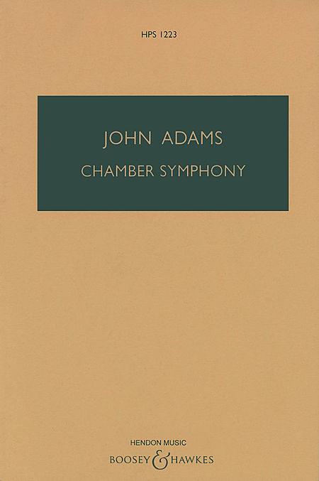 Chamber symphony (Study score)