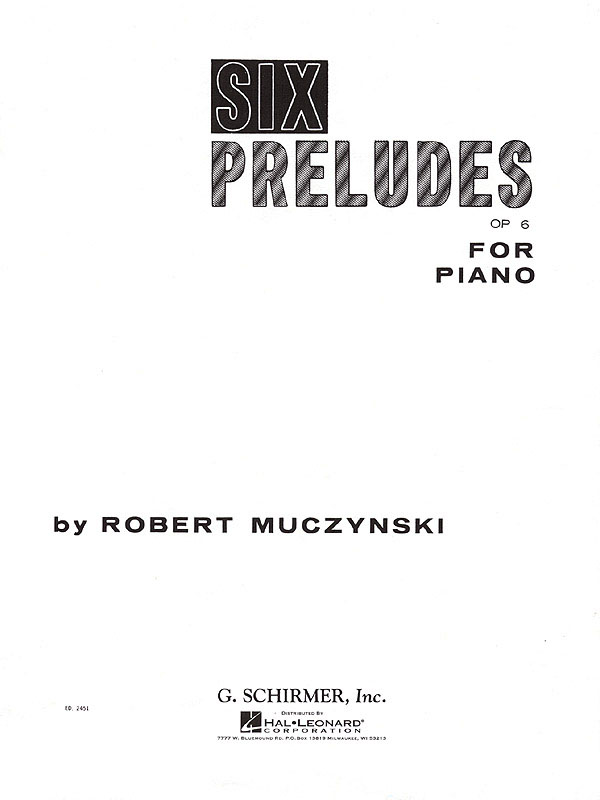 6 Preludes, Op.6