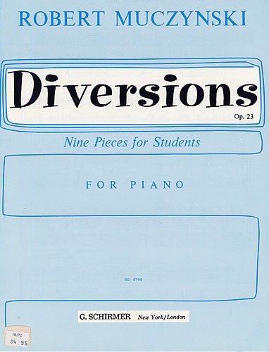 Diversions, Op.23