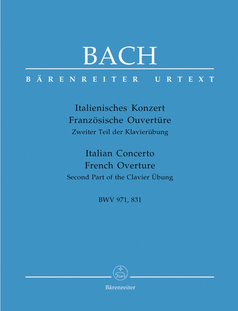 Italian Concerto, BWV.971 & French Ouverture, BWV.831