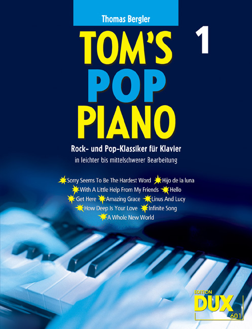 Tom's Pop Piano - Vol.1