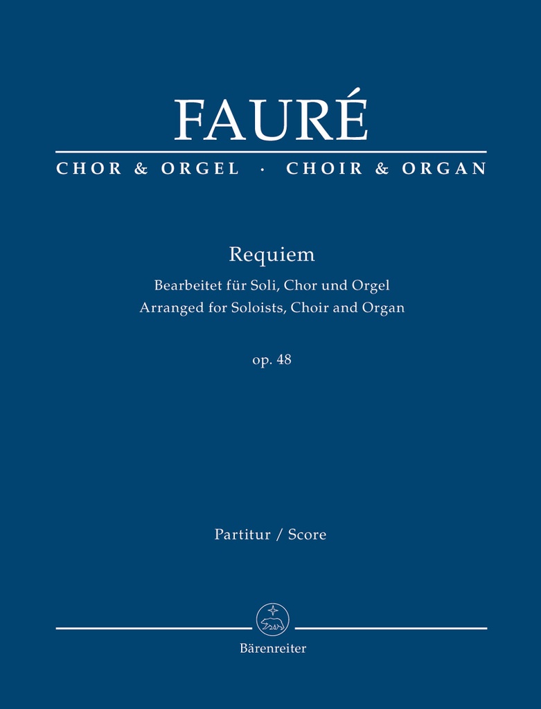 Requiem, Op.48 (Vocal Score)