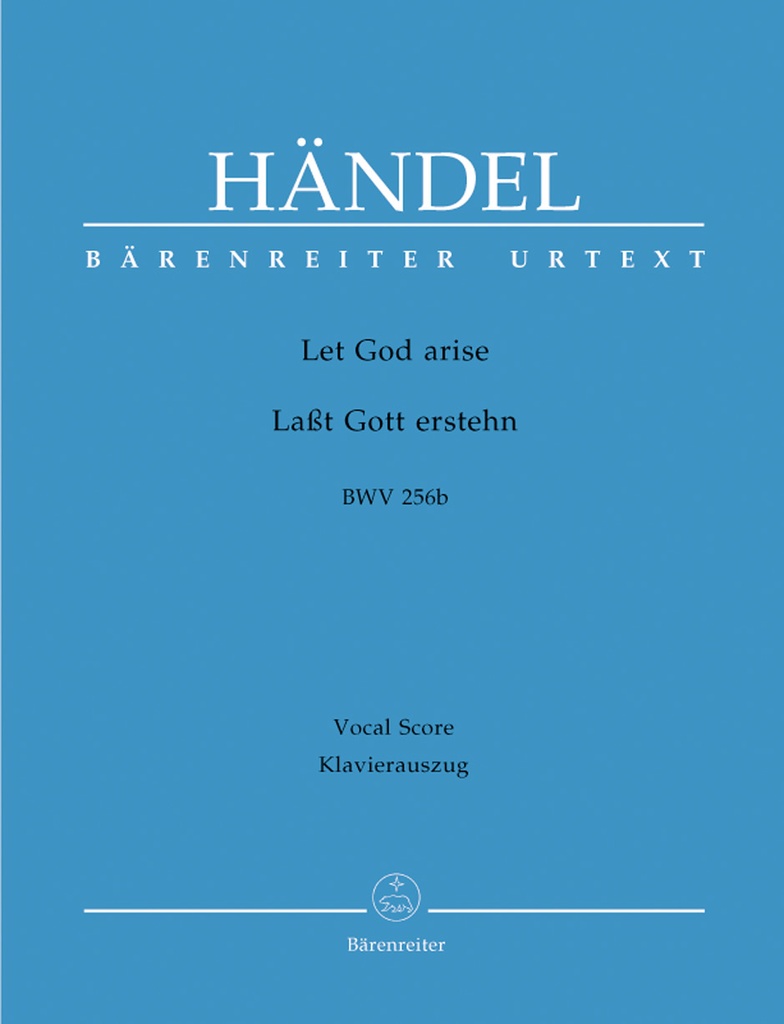 Let God arise, HWV.256b (Vocal score)