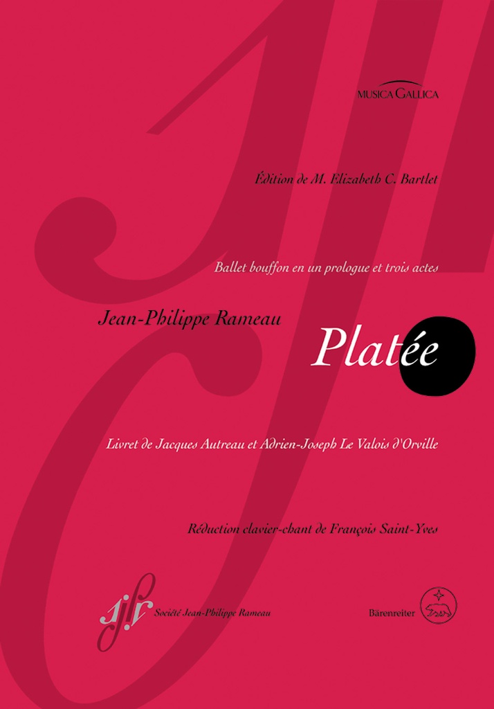 Platée (Vocal score)