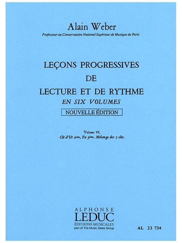 Leçons Progressives de Lecture et de Rythme - Vol.6