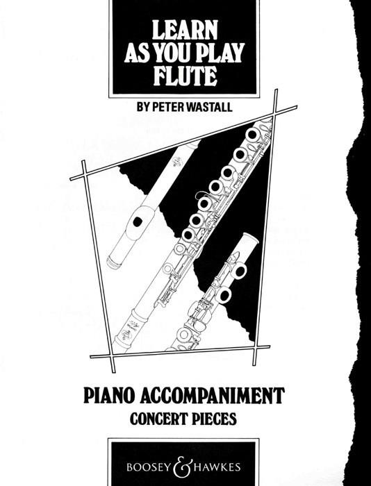 Learn as You Play Flute (Piano accompaniment)