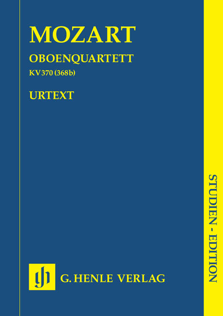 Oboenquartett F-dur, KV.370 (368b) (Study score)