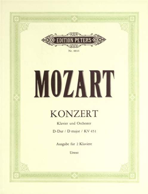 Konzert No.16 in D, KV.451