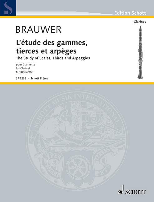 L'Etude des Gammes, Tierces et Arpèges