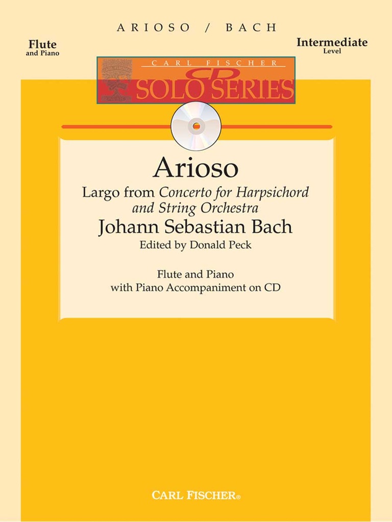 Arioso from concerto for harpsichord