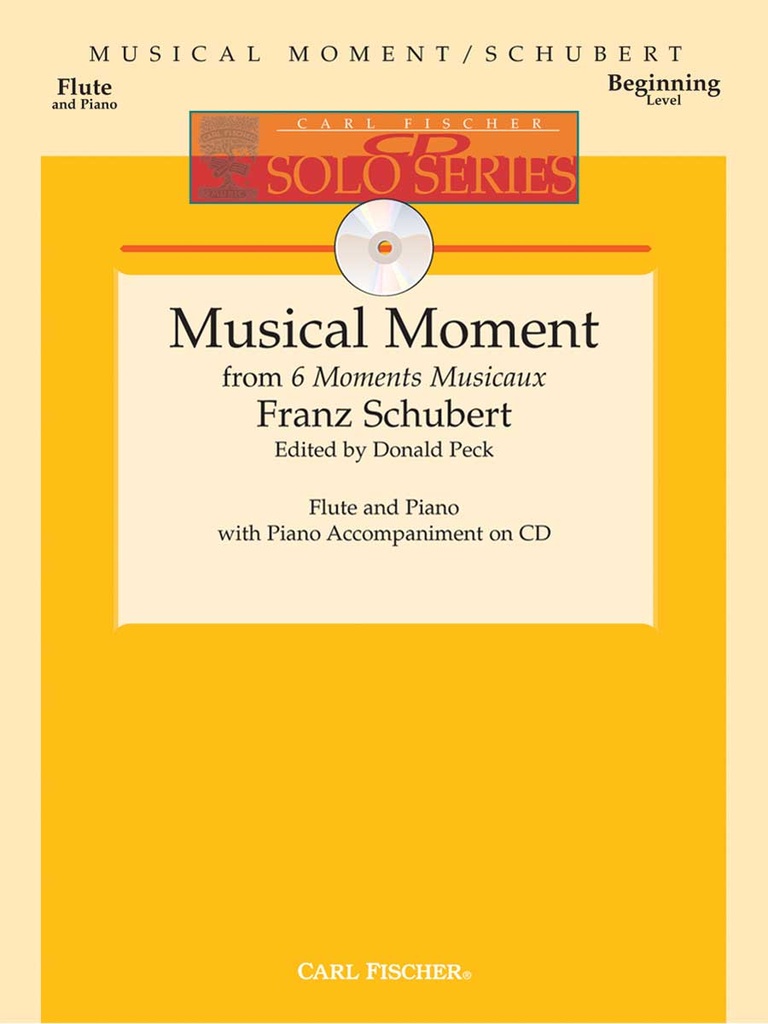 Musical moment, Op.94/3 (From 6 Moments musicaux)