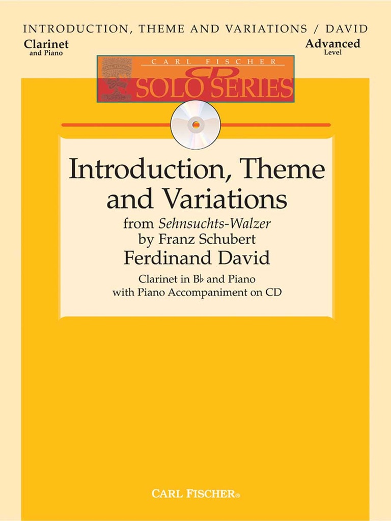 Introduction, theme and variations