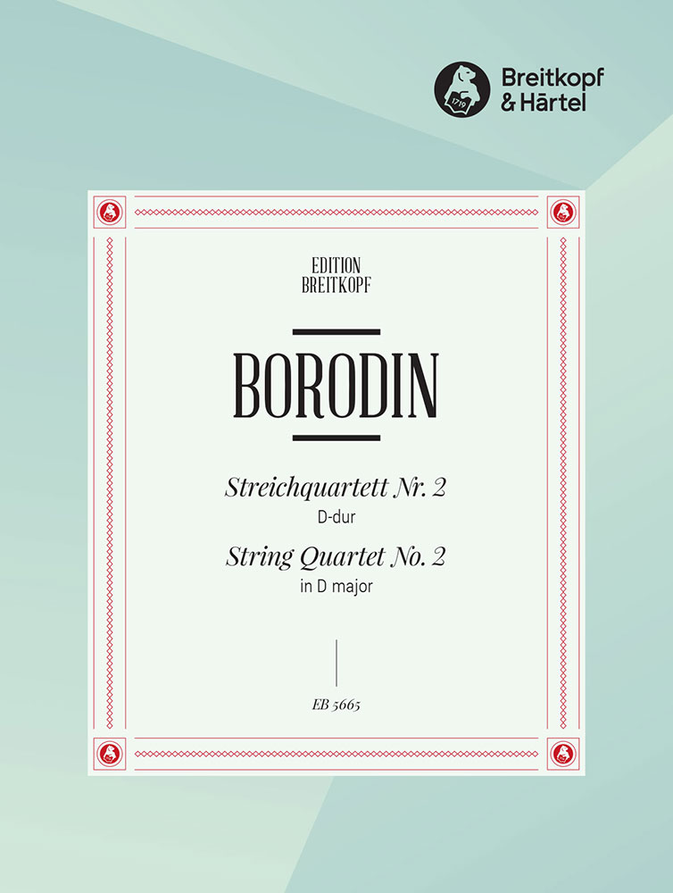 String Quartet No.2 in D major (Set of parts)