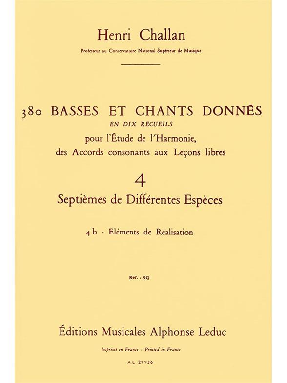 380 Basses et chants donnés - 4b