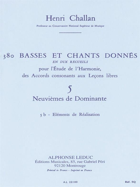 380 Basses et chants donnés - 5b