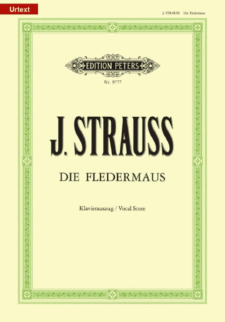 Die Fledermaus (Piano reduction)