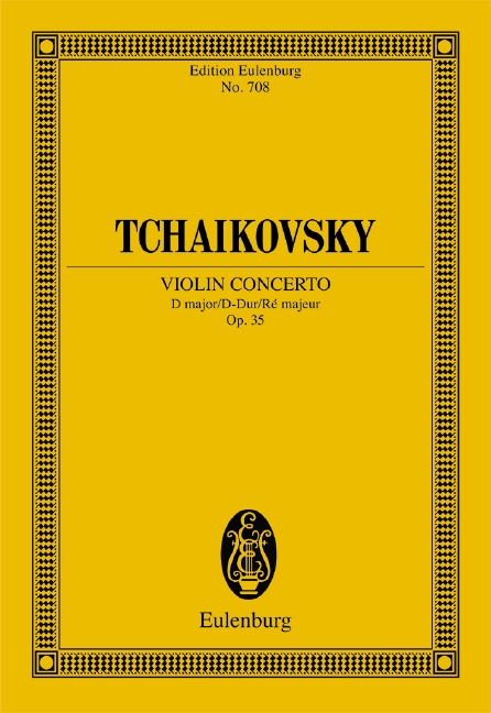 Violin concerto, Op.35 (Study score)