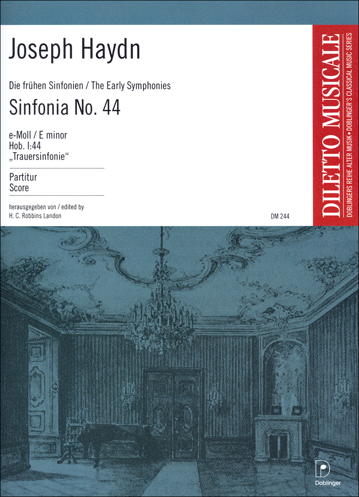 Sinfonia No.44 e-Moll (Full score)