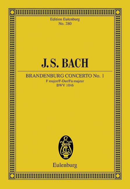 Brandenburg concerto No.1, BWV.1046 (Study score)