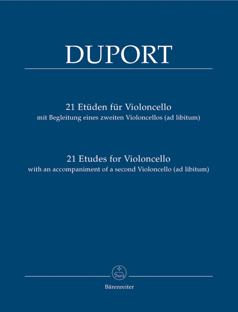 21 Etudes for Violoncello