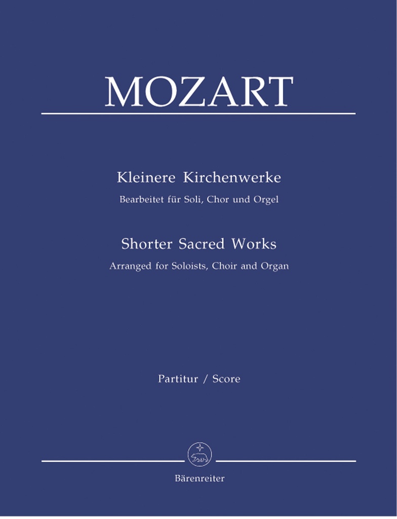 Kleinere Kirchenwerke (Full score)