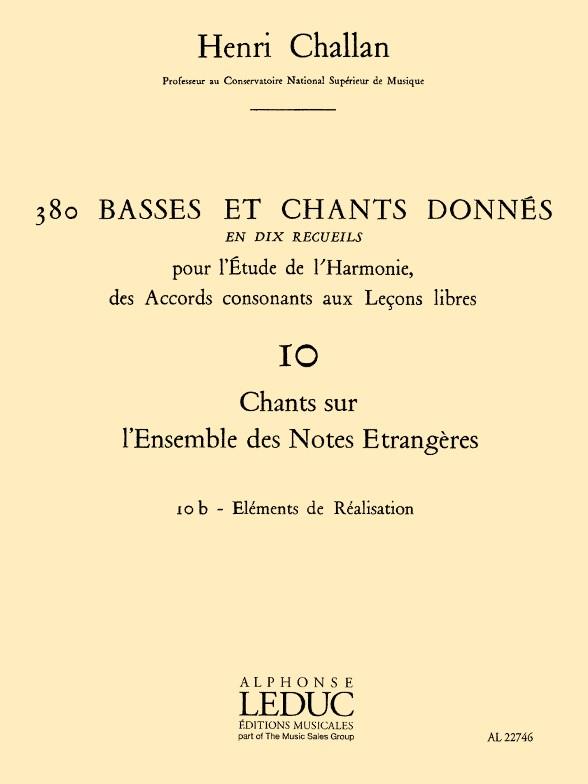 380 Basses et chants donnés - 10b