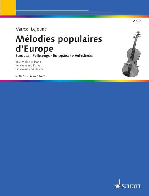 18 Melodies populaires d'Europe