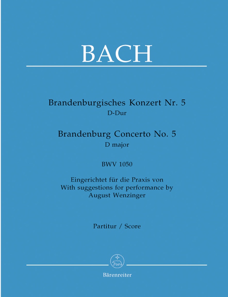 Brandenburg Concerto No.5, BWV.1050 (Violone/Double bass)