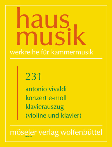 Konzert e-moll, P.109 (Klavierauszug)