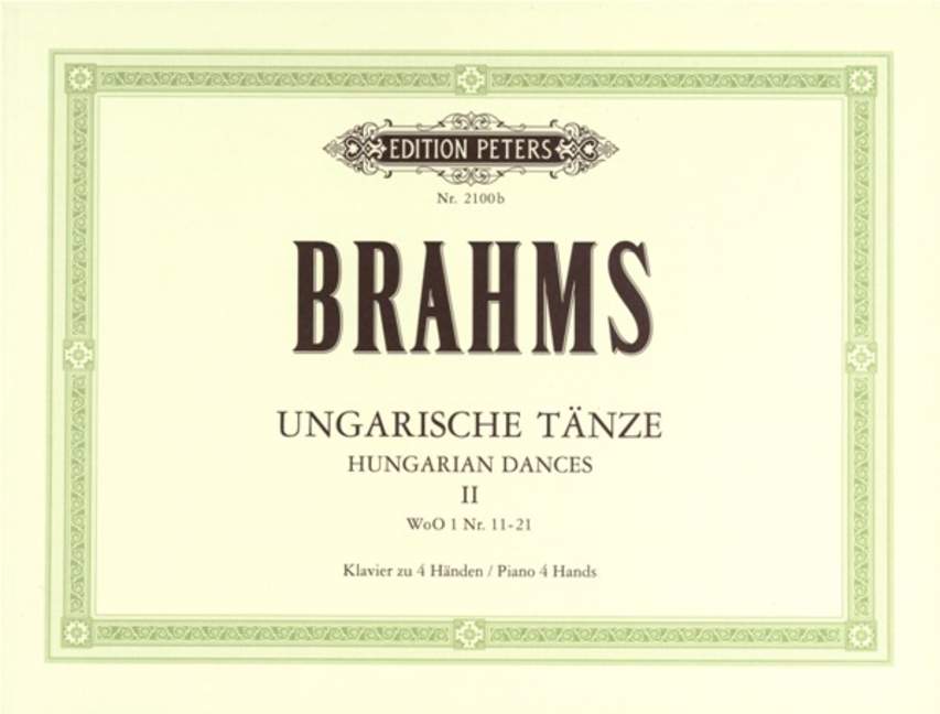 Ungarische Tanze - 2 (No.11-21)