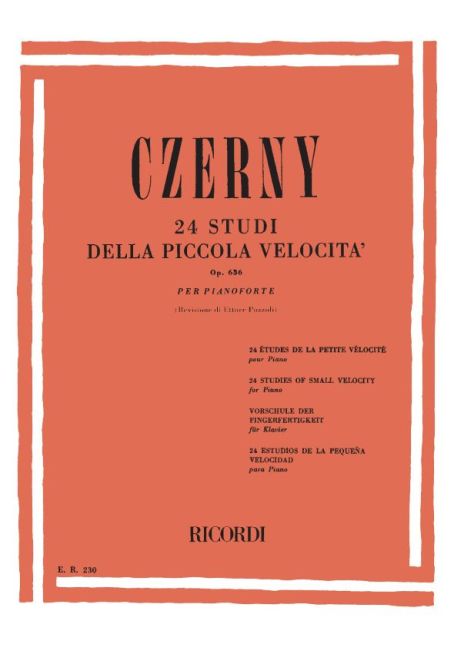 24 Studi Della Piccola Velocita, Op.636