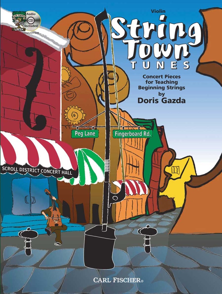 String town tunes - Violin book